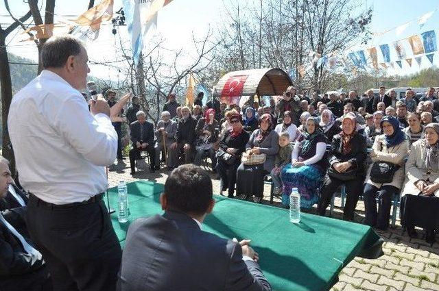 Bektaş, Dilaver’de Mahalle Mitingi Düzenledi