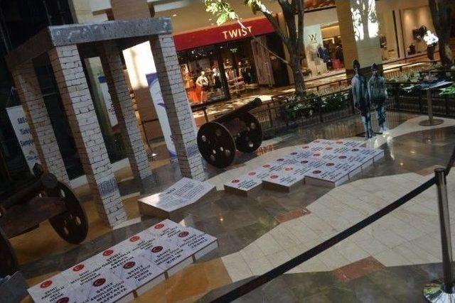 Şanlıurfa Piazza’da “çanakkale” Sergisi Açıldı