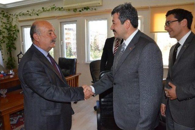 Ak Parti&rsquo;li D&ouml;ver&rsquo;den Dsp Adayı Kamacı&rsquo;ya Ziyaret 1