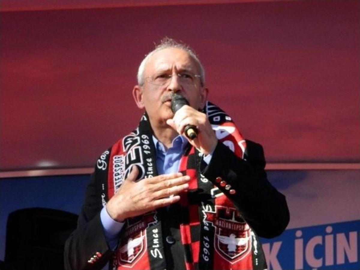 Kılı&ccedil;daroğlu, Gaziantep'te Konuştu