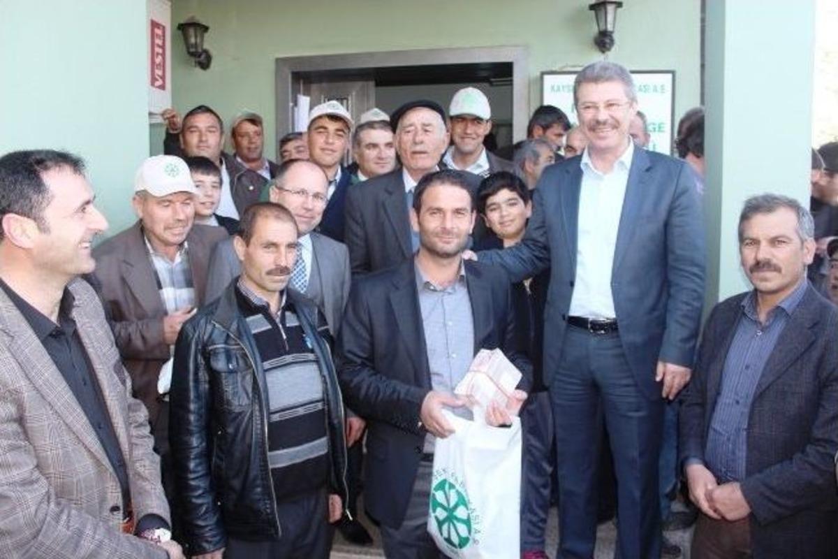 Kayseri Şeker Fabrikası Pancar Bedellerini &Ouml;dedi