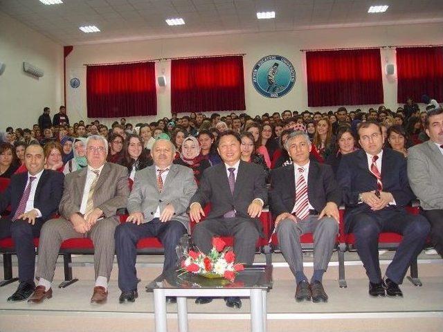 Bolvadin Meslek Yüksekokulu’nda ‘kardeş Ülke Güney Kore’