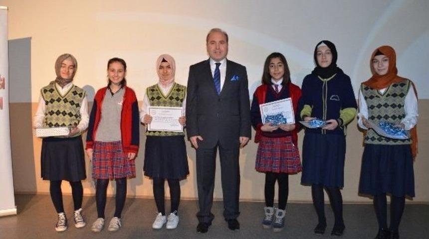 Kitap Okuma Yarışmasında &Ouml;d&uuml;ller Sahiplerini Buldu