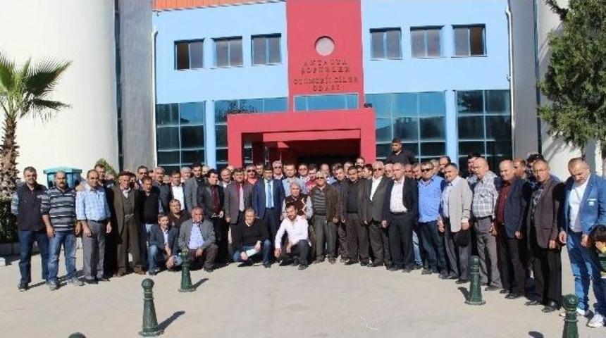 Mhp Adayı &Ccedil;elik, Ulaşım Esnafı İle Buluştu.