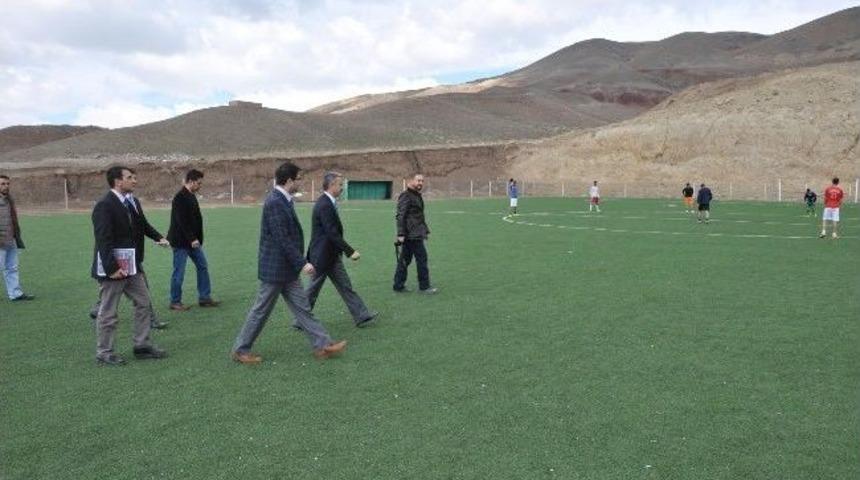 M&uuml;d&uuml;r&uuml; Sinir &Ouml;zalp'ta Tesisleri Denetledi