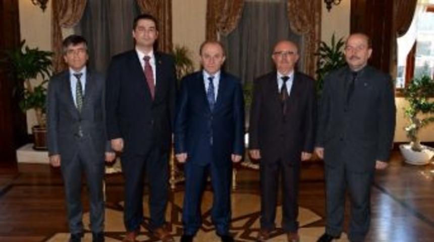 Orman M&uuml;hendisleri Odası Batı Akdeniz Şubesinden Vali &Ouml;zt&uuml;rk&rsquo;e Ziyaret