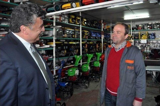 Chp B&uuml;y&uuml;kşehir Belediye Başkan Adayı &Ccedil;ilsal, Eski Sanayi Esnafını Ziyaret Etti 1