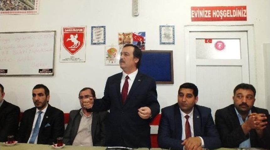 &Ouml;zkılı&ccedil;&rsquo;a Samsunlulardan Destek