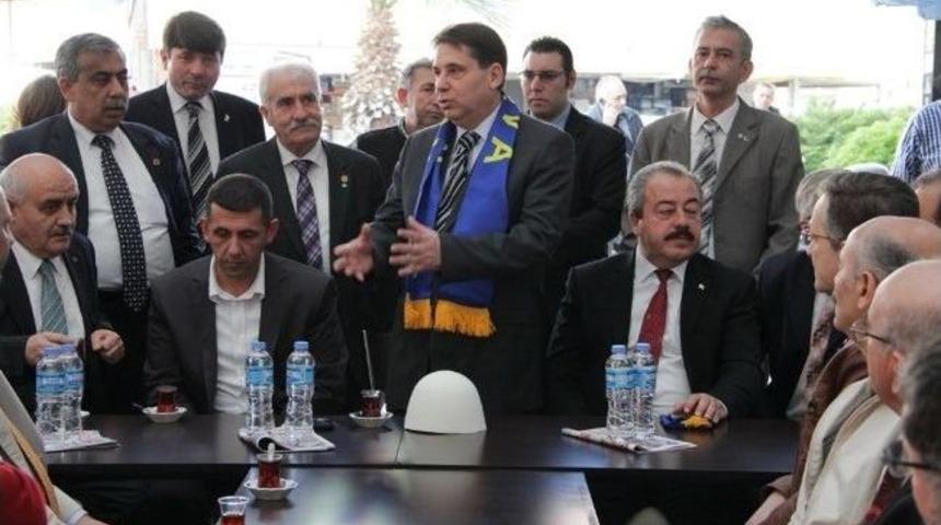 Başkan Tartan Gıda &Ccedil;arşısı Esnafı İle Buluştu