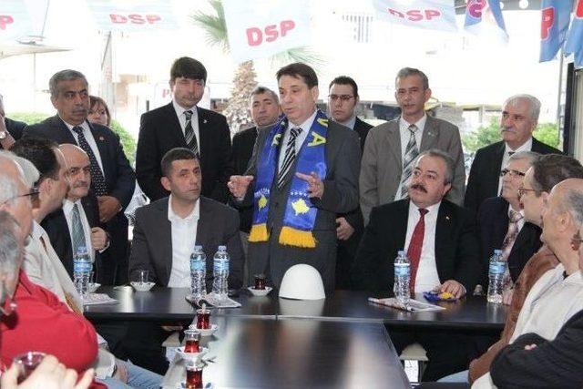 Başkan Tartan Gıda &Ccedil;arşısı Esnafı İle Buluştu 2