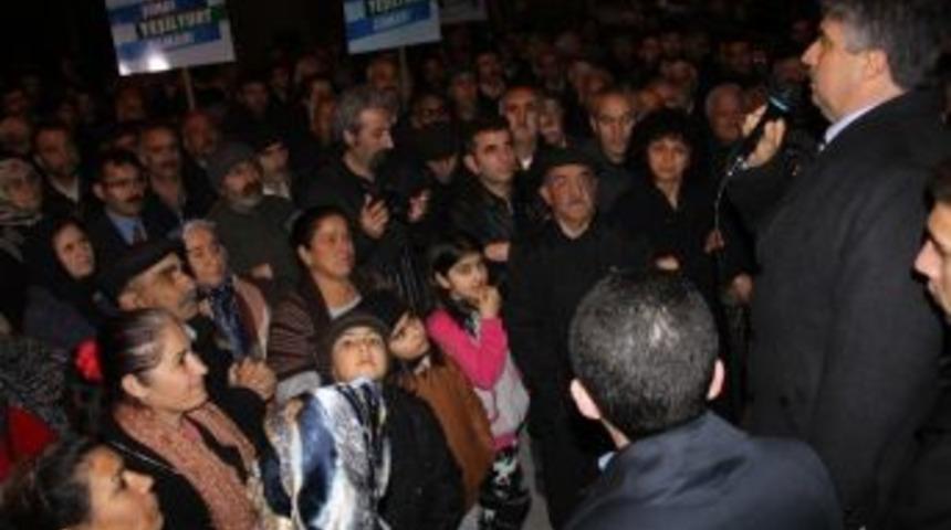 Başkan Adayı Porgalı Cemal G&uuml;rsel Mahallesi Sakinleriyle Bir Araya Geldi