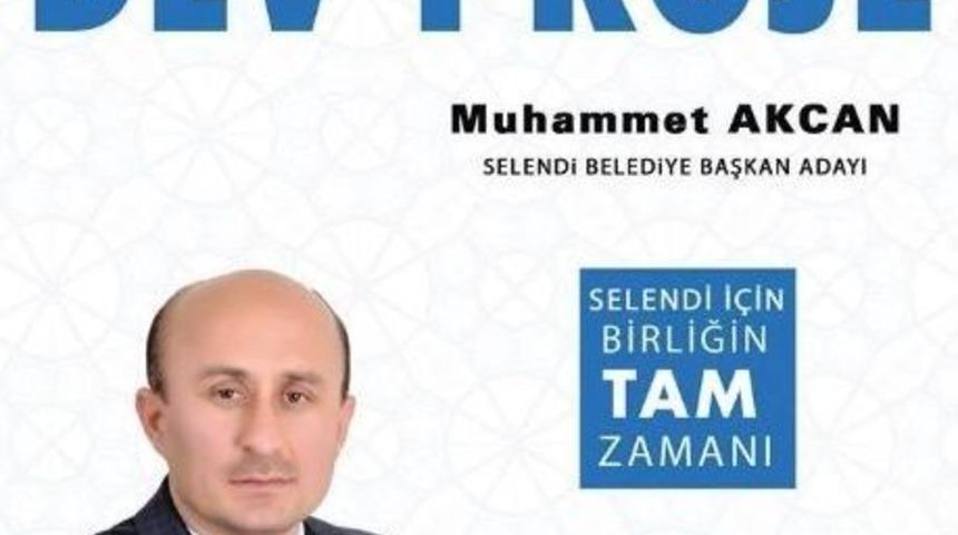 Ak Parti Selendi Adayı Muhammet Akcan'dan 109 Proje