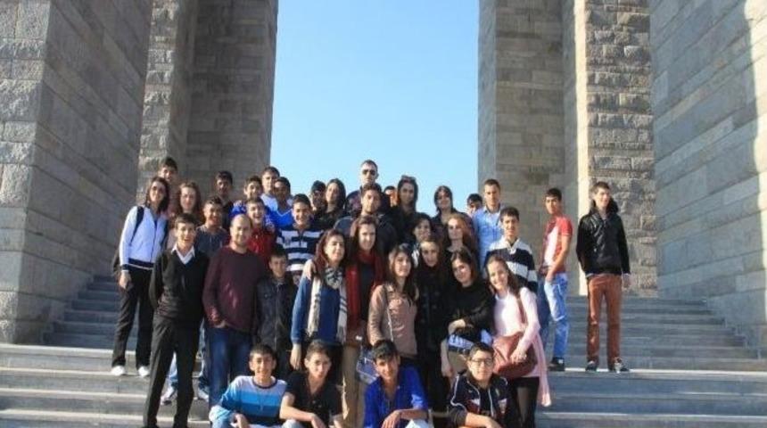 Kırklareli'de &Ouml;ğrenciler 'sokaktan Spora Projesi Kapsamında' &Ccedil;anakkale&rsquo;ye Gitti