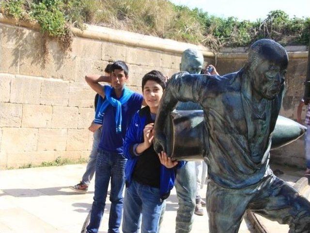 Kırklareli de &Ouml;ğrenciler  sokaktan Spora Projesi Kapsamında  &Ccedil;anakkale&rsquo;ye Gitti 3