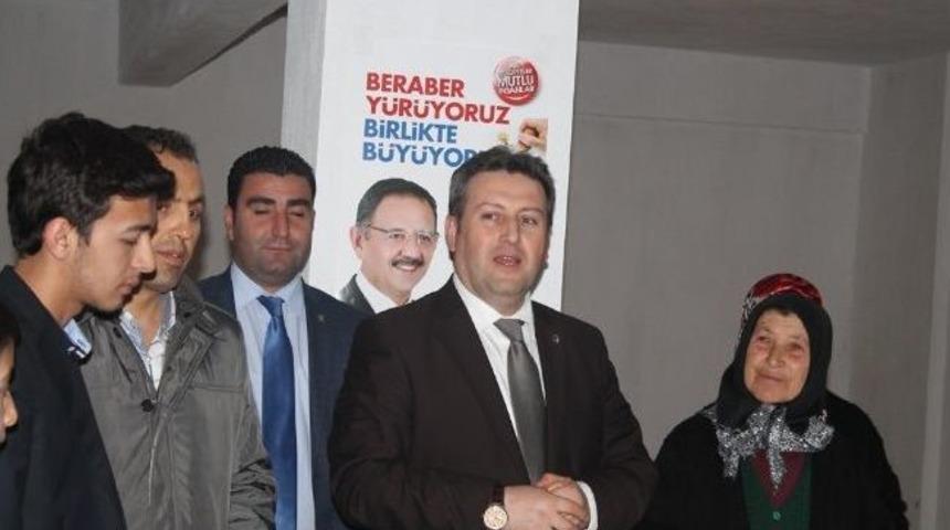 Ak Parti Talas Belediye Başkan Adayı Palancıoğlu Her Yerde