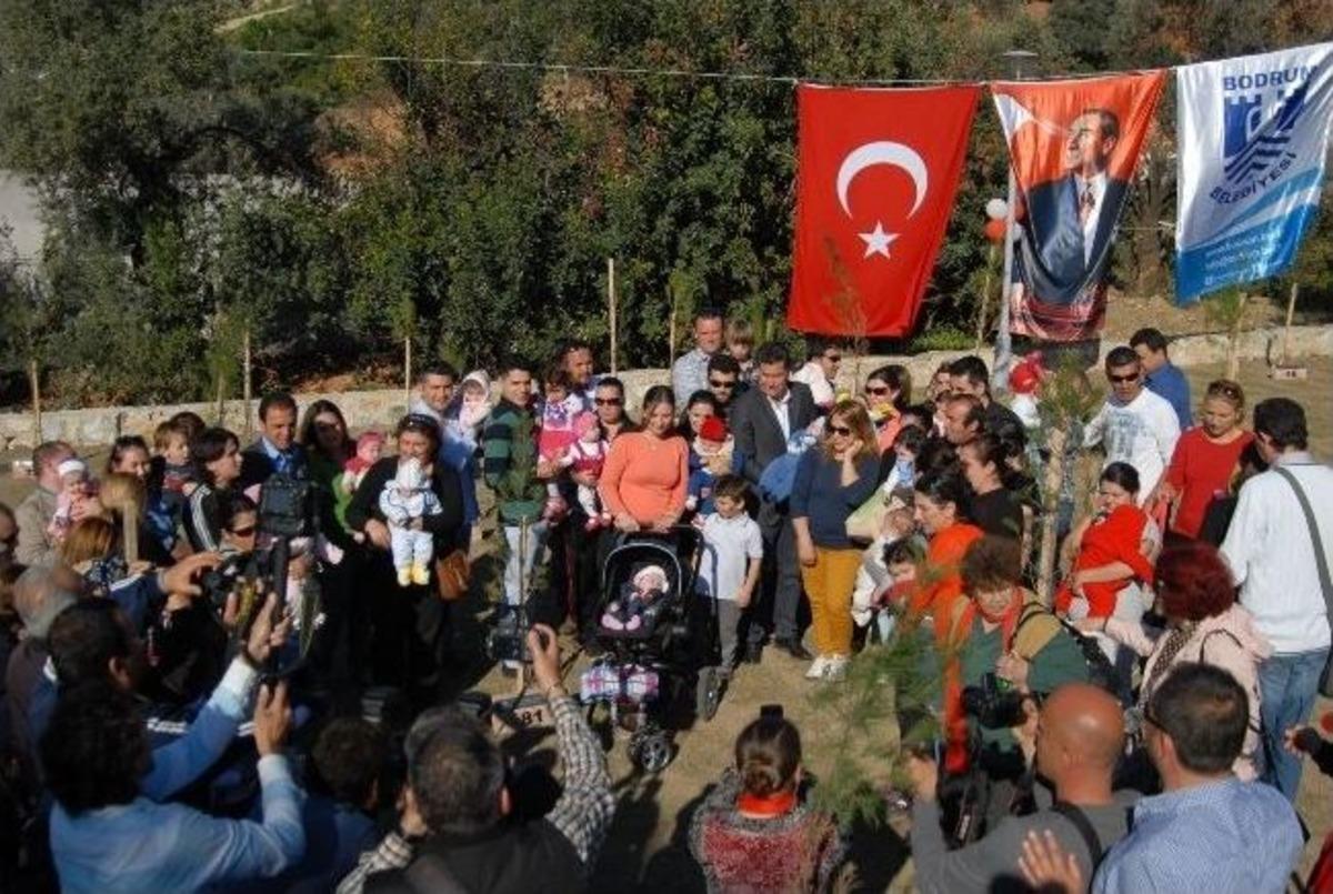 Yeni Umutlar Korusu, Bebeklerle B&uuml;y&uuml;y&uuml;p Yarının Ormanını Oluşturacak