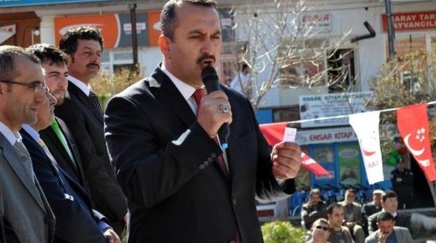 Saadet Partisi Yeşilhisar'da