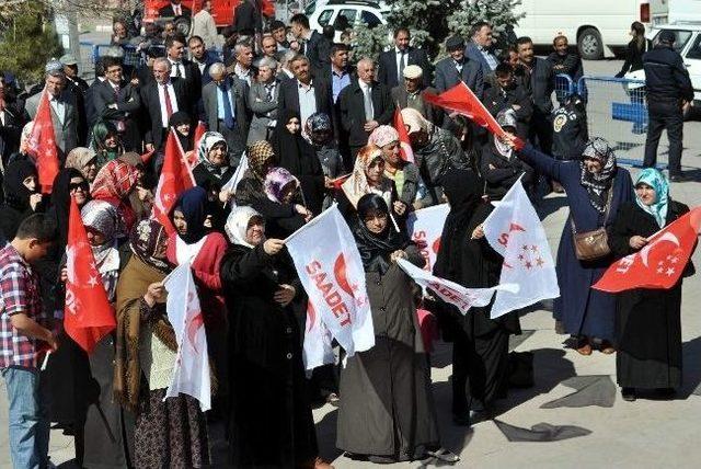 Saadet Partisi Yeşilhisar'da