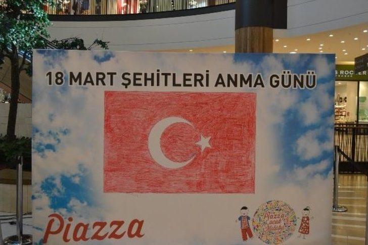 Kahramanmaraş Piazza'da Türk Bayrağını Resmettiler G3