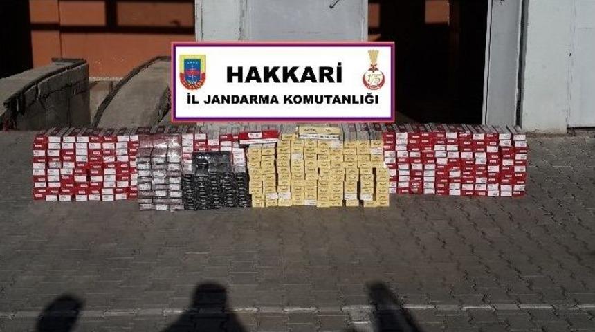 Hakkari&rsquo;de G&uuml;mr&uuml;k Ka&ccedil;ak&ccedil;ılığı