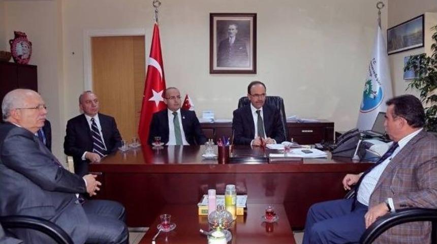 Yonga Levha Sanayiciler Derneği’nden Ziyaret