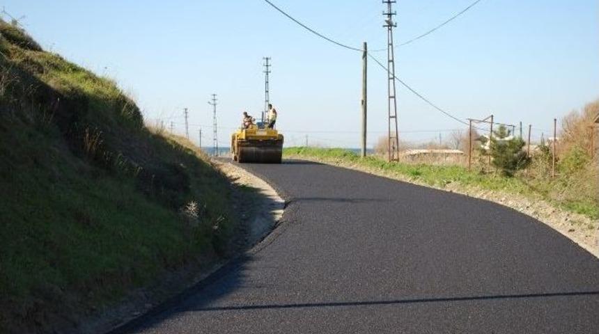 Ketendereliler Yıllardır Bekledikleri Asfalta B&uuml;y&uuml;kşehir Sayesinde Kavuştu