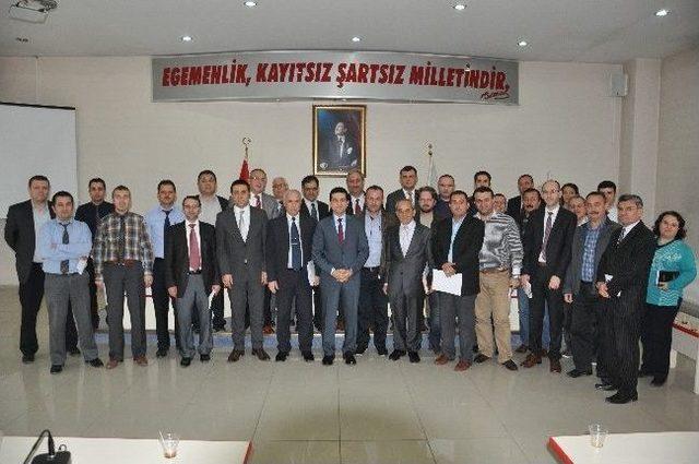 Basın İlan Kurumu Manisa Şubesi Soma da Kurumları Aydınlattı 2