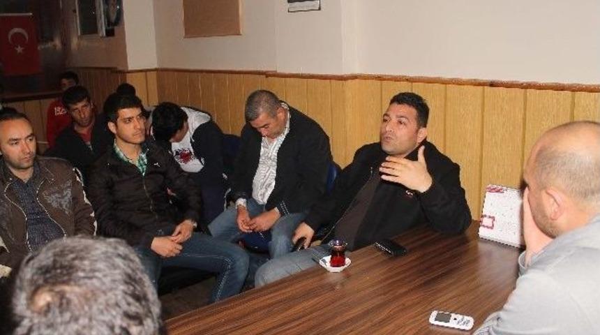 Spor G&uuml;venliği Şube M&uuml;d&uuml;rl&uuml;ğ&uuml; Şeytanlar Grubuyla Bir Araya Geldi