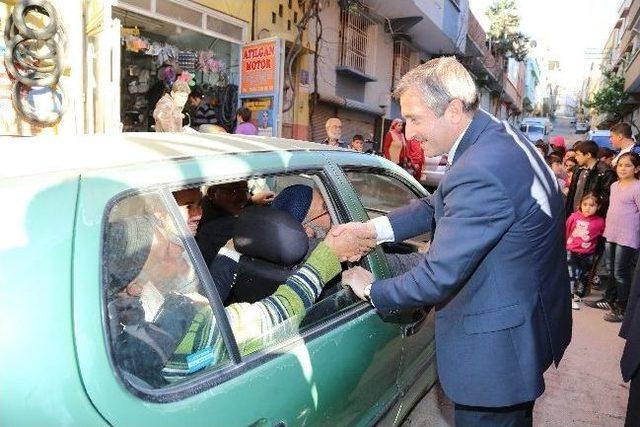 Başkan Tahmazoğlu’na Vatandaşlardan Sevgi Seli