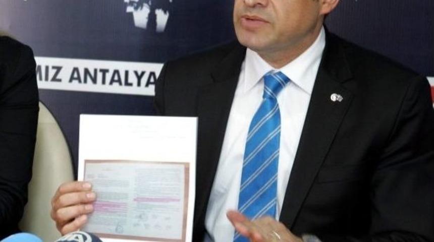 Chp Genel Başkan Yardımcısı Umut Oran Antalya'da