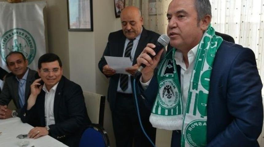 Başkan B&ouml;cek, Antalya Konyalılar Derneği&rsquo;nin Konuğu Oldu