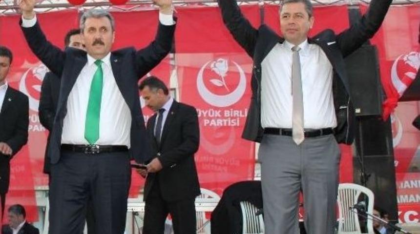 Bbp Genel Başkanı Destici'ye, Kilis'te Sevgi Seli