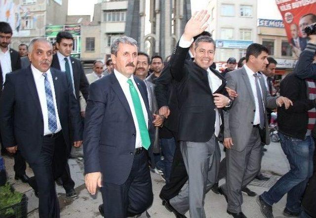 Bbp Genel Başkanı Destici ye, Kilis te Sevgi Seli 2