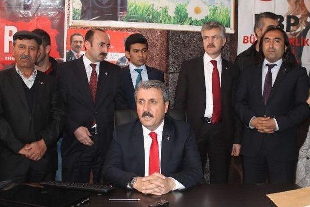 Bbp Genel Başkanı Destici Yozgat ta 2