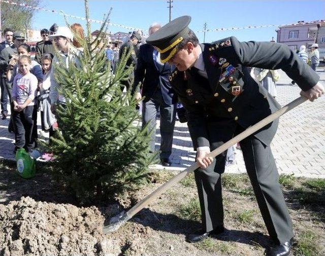 Vali Nayir Dünya Ormancılık Günü Dolayısıyla Fidan Dikti