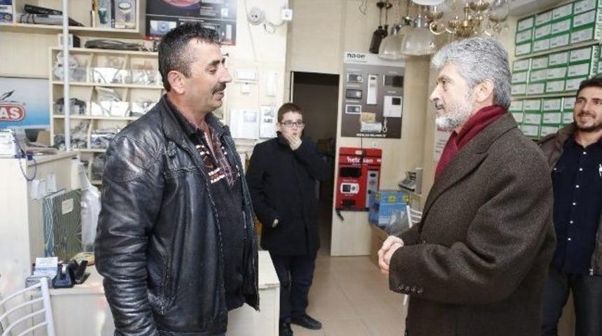 Başkan Tuna, Se&ccedil;im &Ccedil;alışmalarını S&uuml;rd&uuml;r&uuml;yor