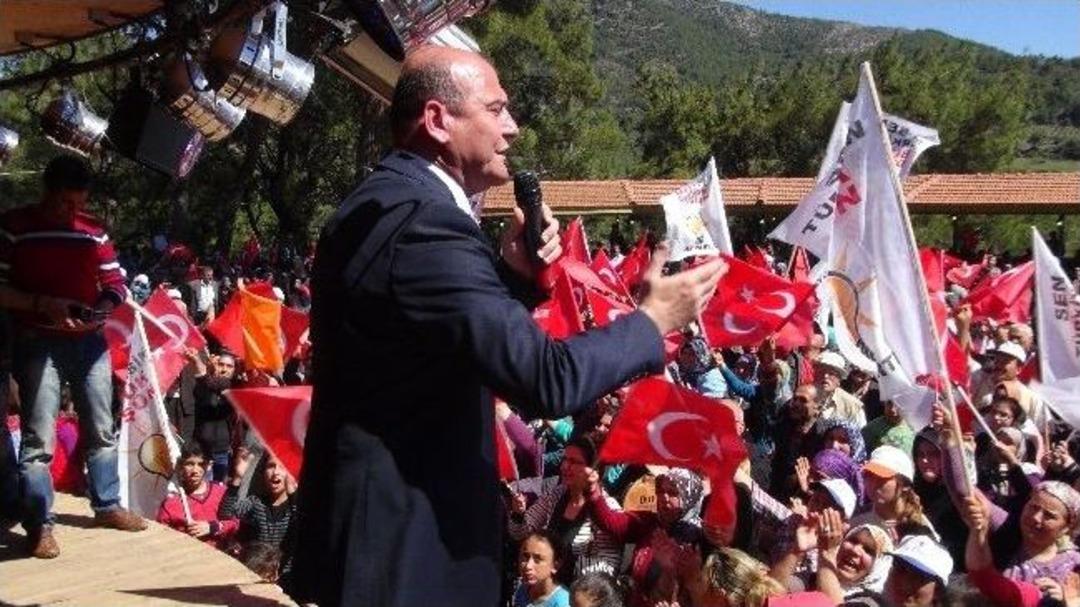 Ak Parti Genel Başkan Yardımcısı S&uuml;leyman Soylu Kozan&rsquo;da