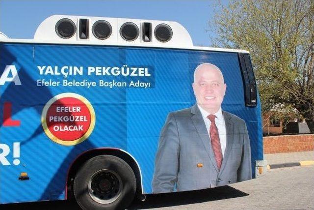 Ak Parti’li Pekgüzel’in Araç, Afiş Ve Bayraklarına Saldırı