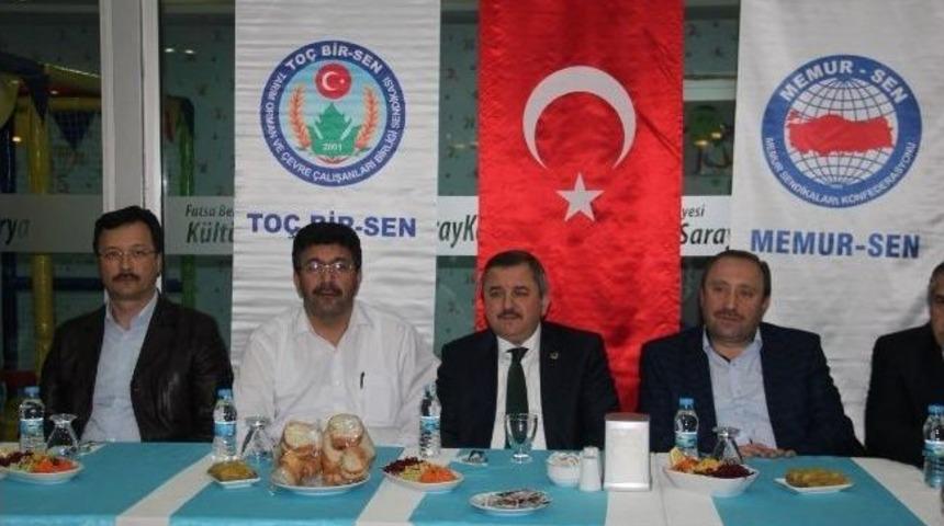 Tarım Ve Orman &Ccedil;alışanları Fatsa&rsquo;da Toplandı