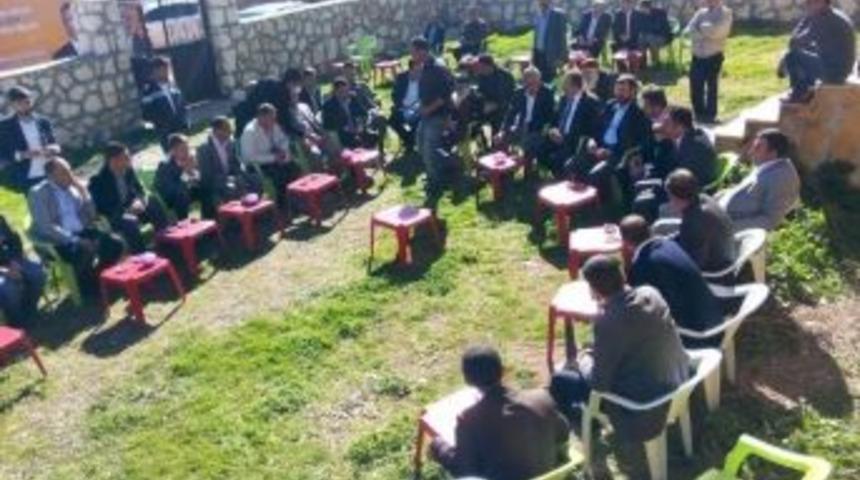 Ak Parti Milletvekili Hamzaoğulları, Karakaş&rsquo;a Destek Vermek İ&ccedil;in Eğil'de