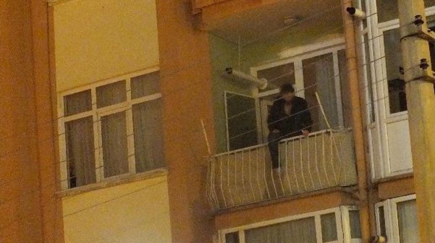 (&ouml;zel Haber) Polis İkna Edemediği Şahsı M&uuml;dahaleyle Kurtardı