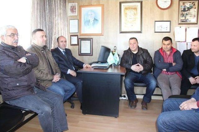 Giresun Bağımsız Belediye Başkan Adayı Serkan Özdemir, Şoför Esnafıyla Buluştu