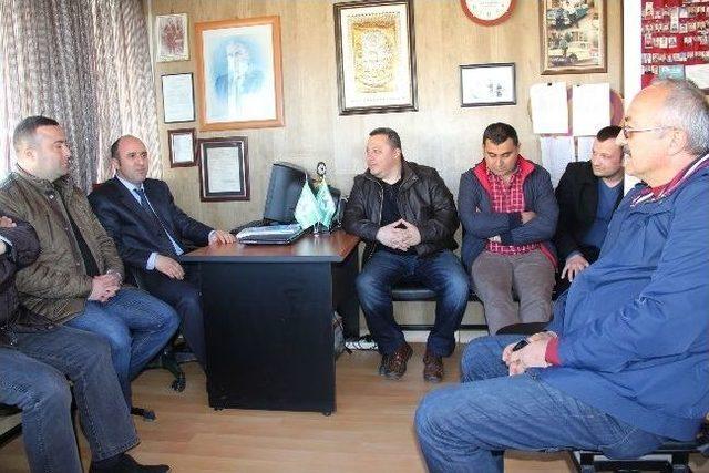 Giresun Bağımsız Belediye Başkan Adayı Serkan Özdemir, Şoför Esnafıyla Buluştu