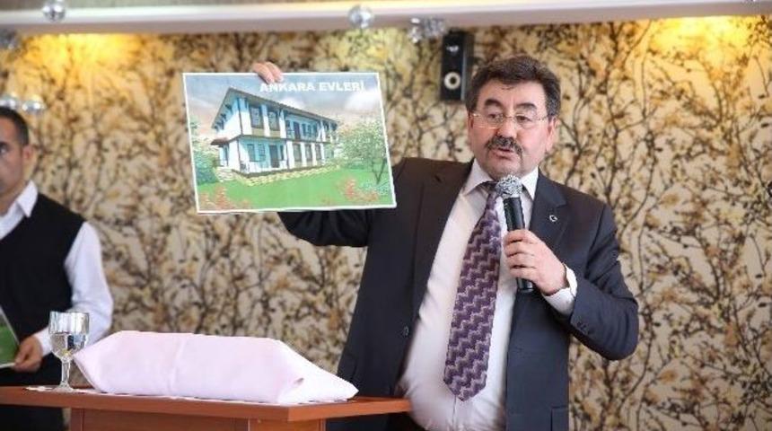 G&ouml;lbaşılı Emlak&ccedil;ılardan Odabı'na Destek