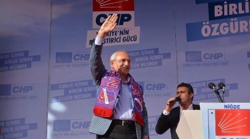 Kemal Kılıçdaroğlu Niğde’de