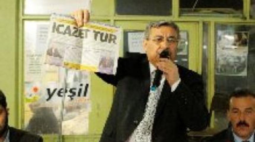 SAadet partisi manisa b&uuml;y&uuml;kşehir belediye başkan adayı cemil bağcı