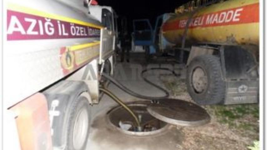 Akaryakıt İstasyonunda Ka&ccedil;ak Motorin