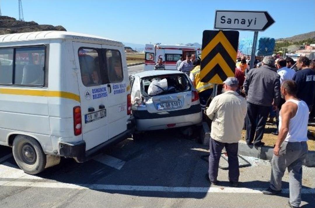 Osmancık&rsquo;ta Trafik Kazası: 7 Yaralı