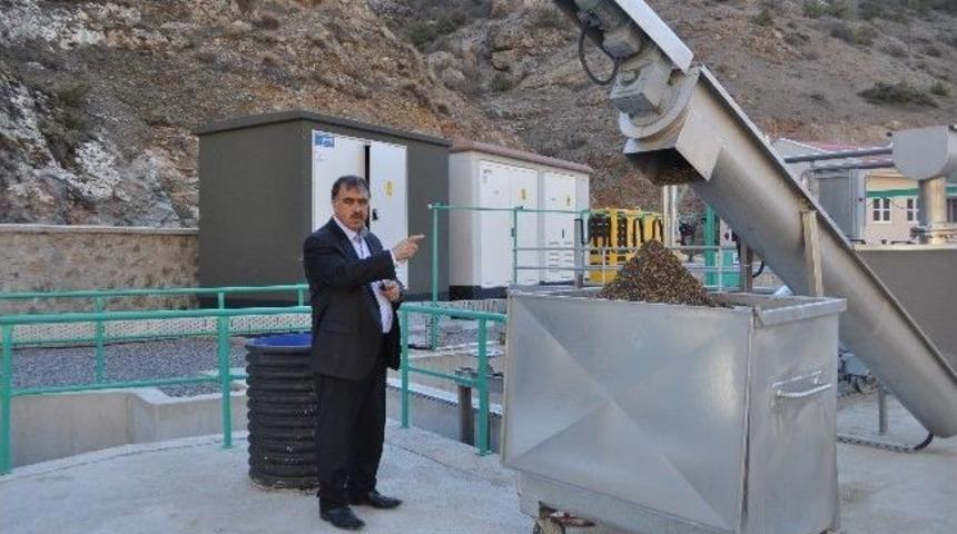 G&uuml;m&uuml;şhane'de Atık Su Arıtma Tesisi Hizmete Girdi
