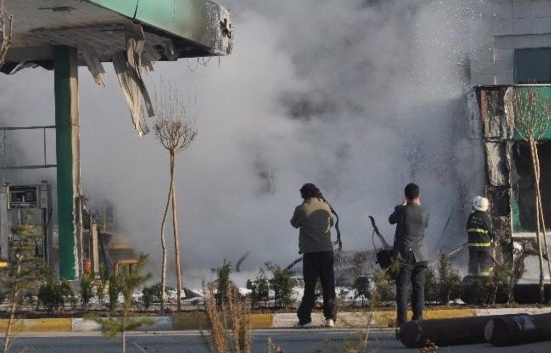 Bolu&rsquo;da, 'doğalgaz Dolum Tesisi'nde Patlama